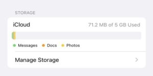 Upgrade iCloud Storage not Working